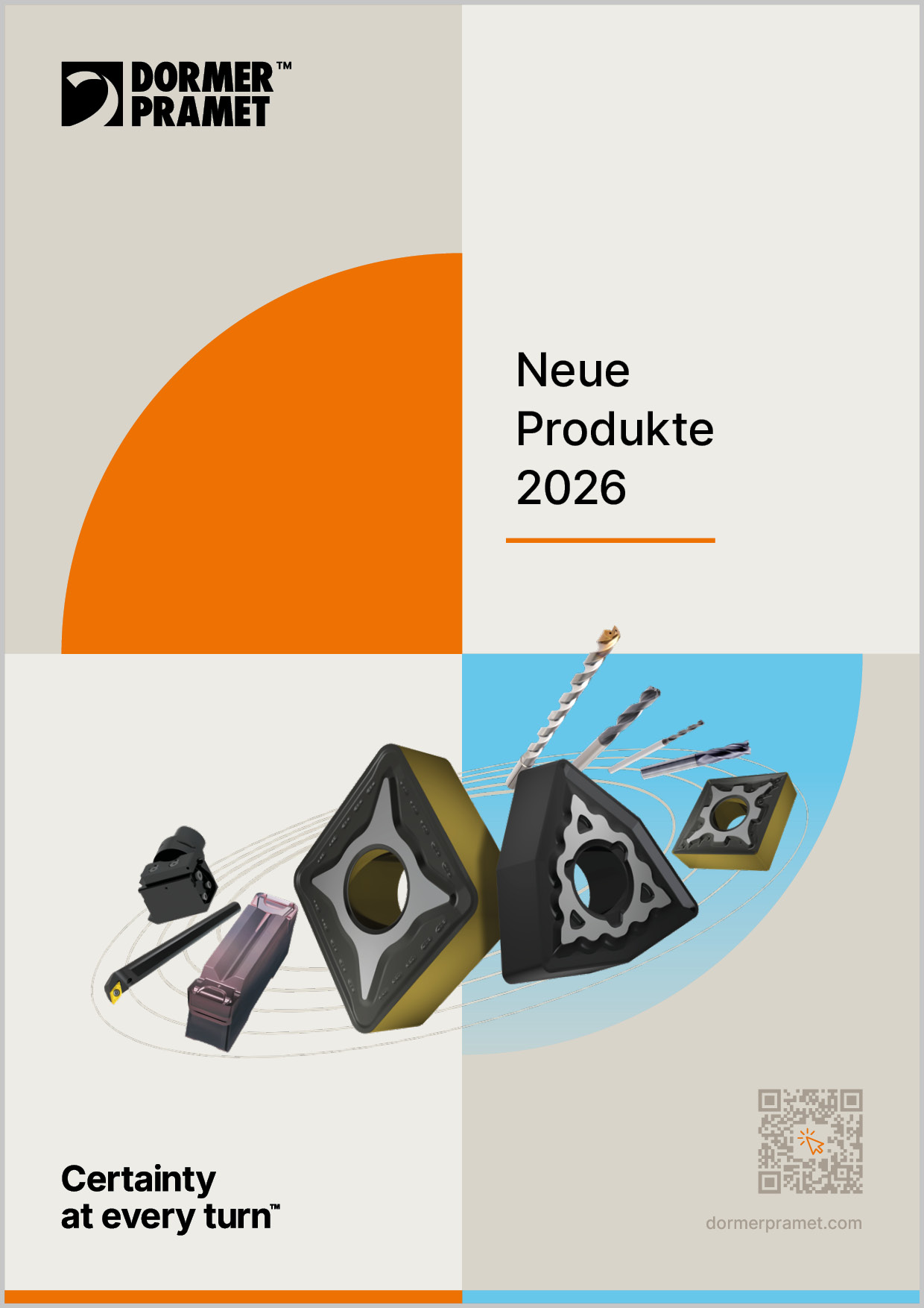 Dormer Pramet Neuheiten 2026